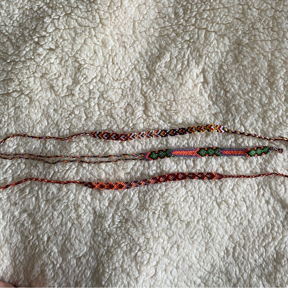 Friendship Bracelets x3